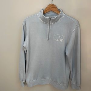 Ivory Ella Quarter Zip Sweatshirt